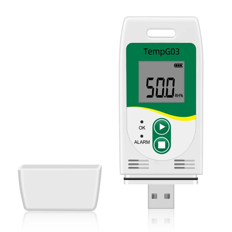 A42Z-Tempg03 USB Temp & Humidity Data Logger Reusable TEMP Data Logger Recorder Humiture Recording Meter With 32,000 Capacity