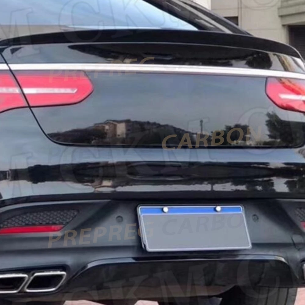 

Rear Boot Spoiler for Mercedes Benz GLE Class C292 Coupe GLE320 GLE63 2017-2019 FRP/ABS Carbon Fiber Trunk Trim Spoiler wings
