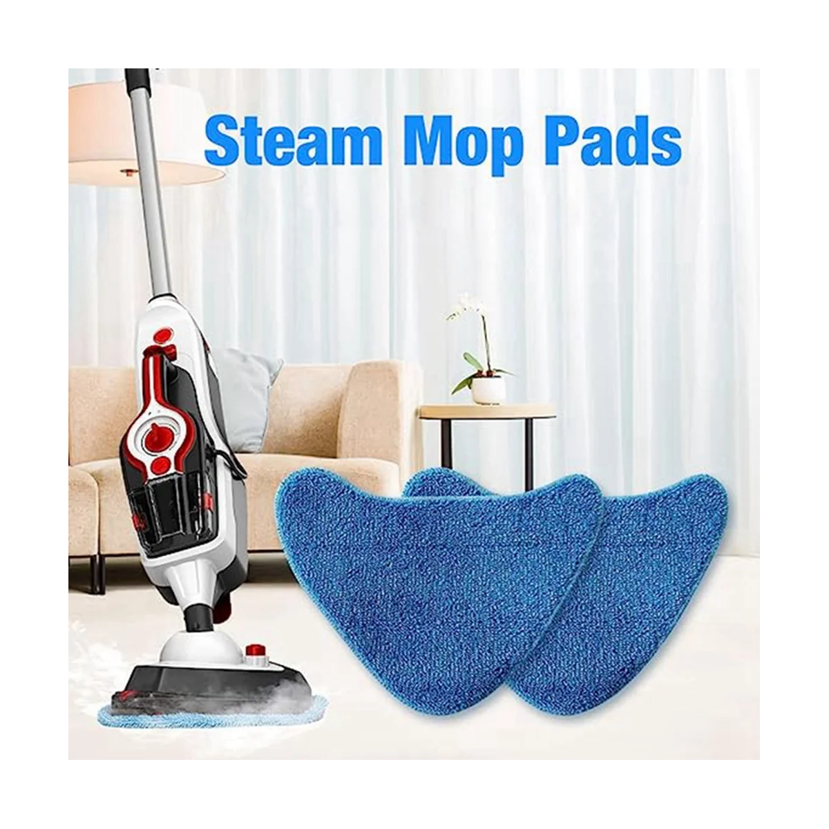 Per WH21000 riutilizzabile microfibra Soft Mop Pad accessori per vuoto sostituzione lavabile riutilizzabile