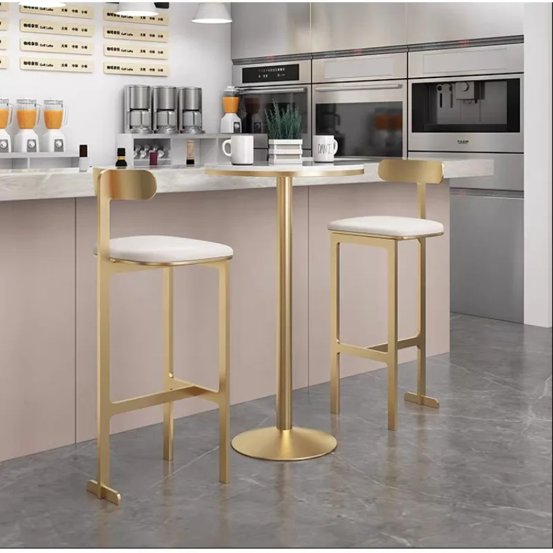 

Wooden Chairs Outdoor Bar Benches Counter Chair High Kitchen Stool Height Adjustable Chair Tabourets Taburete Cocina Ratan
