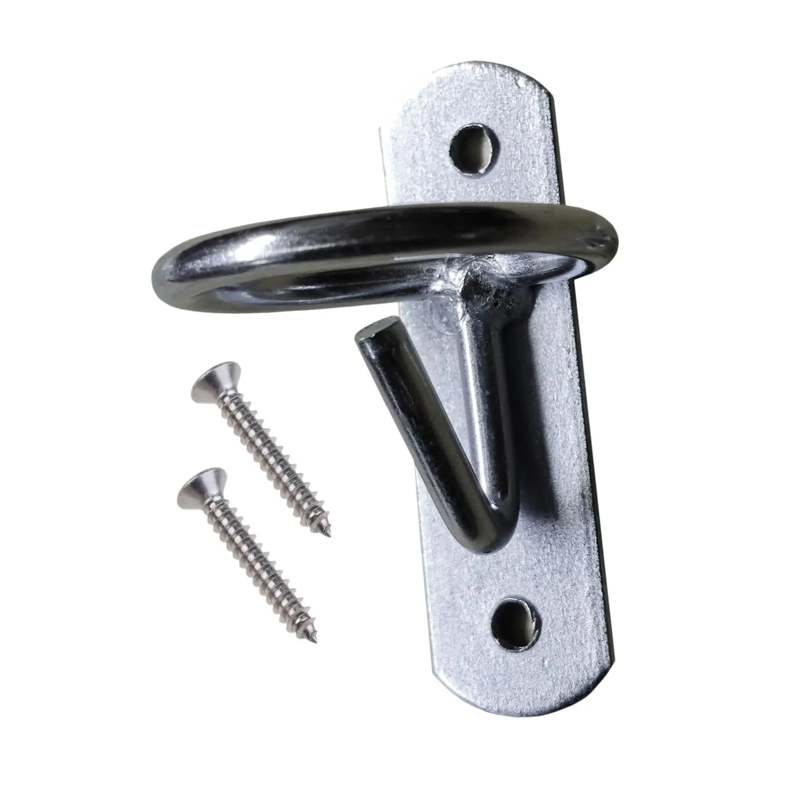 Wall Mounted Iron Equestrian Bucket Hook Sturdy Stable Supplies Easy Install for Hanging Horse Feed Water Buckets