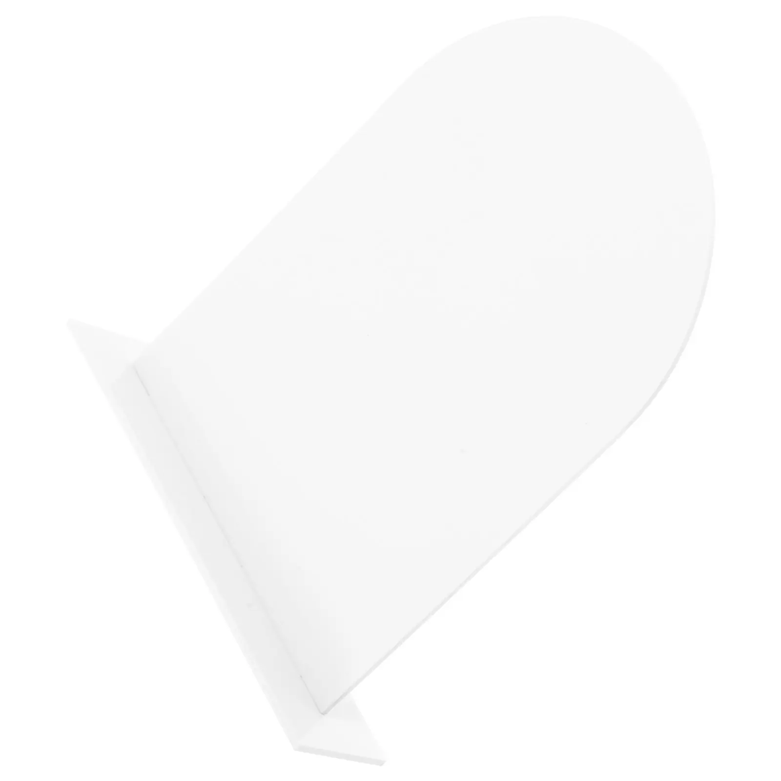 Clear Acrylic Wedding Table Cards Minimalist Blank Place Cards for Reception Seating Chart Party Table Number Holders - view 5
