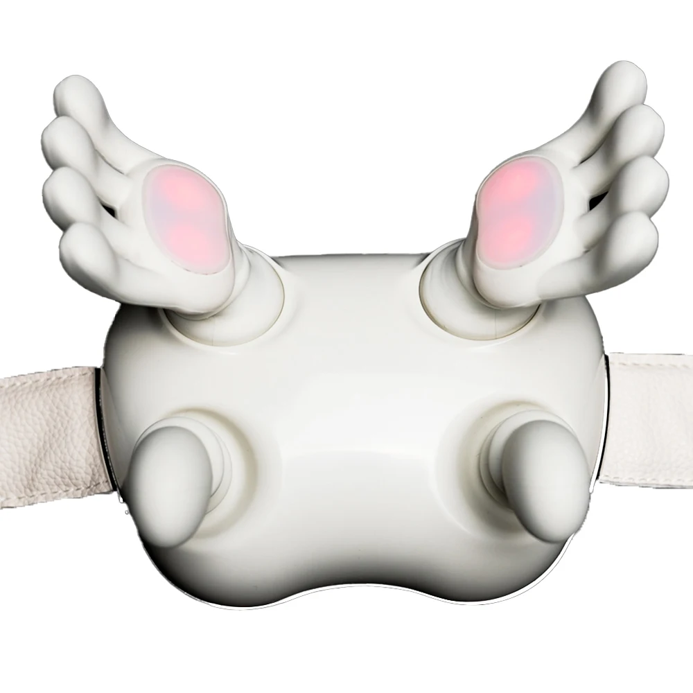 Small Comfortable Shawl-Design Infrared Physiotherapy Real Touch Feeling Kneading Massager Wireless Remote Neck Shoulders