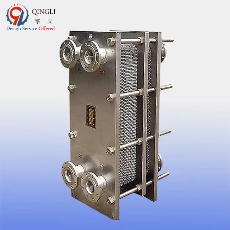 Food Grade Full Stainless Steel Plate Heat Exchanger For Dairy Milk Cooling And Pasteurization