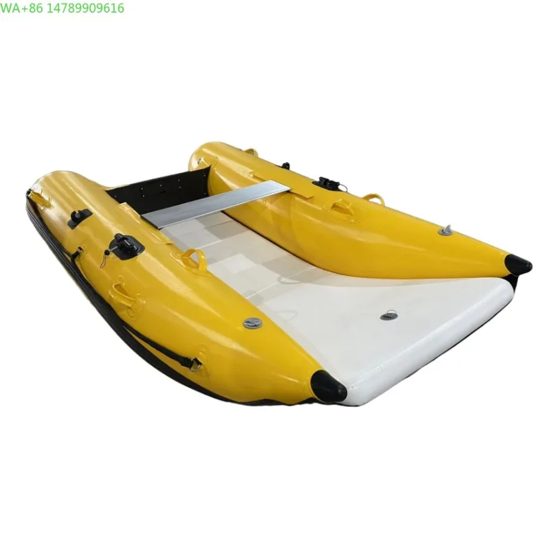 New Inflatable Boat High Speed Rafting Thundercat Fishing Catamaran Boat for Sale