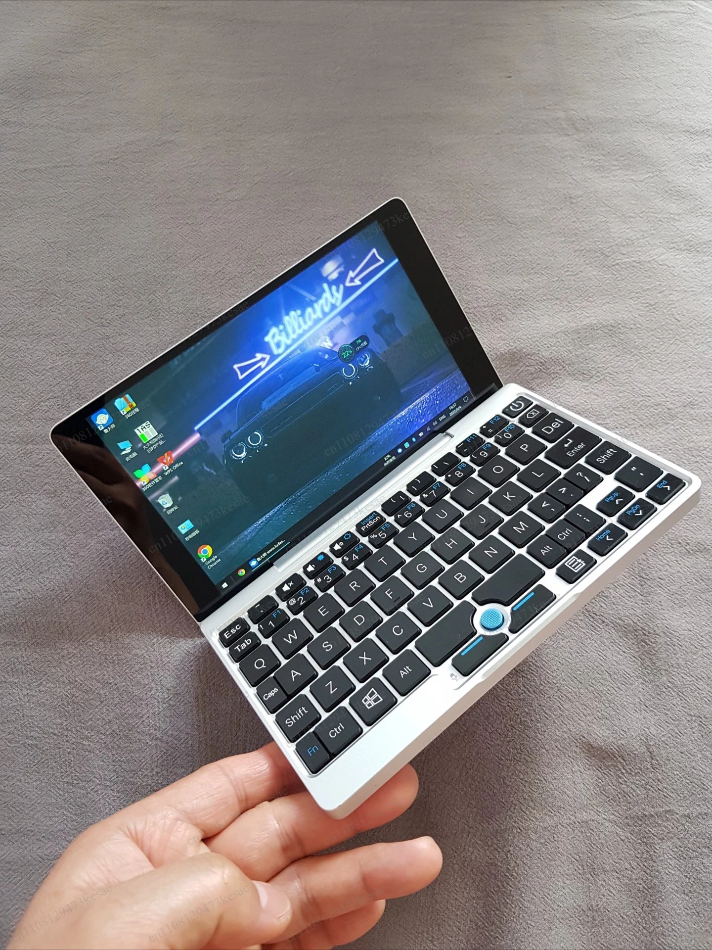 for GPD Pocket 1 7 Inch UMPC Mini Laptop Intel Atom X7-Z8750 8GB RAM 128GB eMMC Windows 10 Touchscreen 95% New