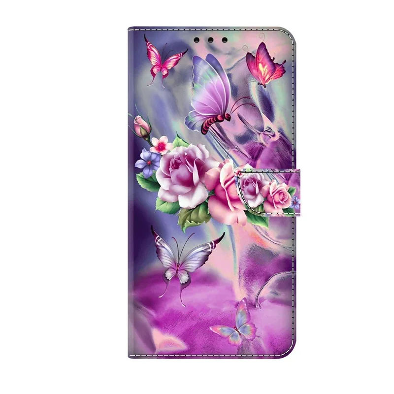 For Samsung A16 5G SM-A166B Case Painted Pattern Wallet Flip Book Cover on For Samsung Galaxy A16 A 16 A36 SM-A366E Case Fundas