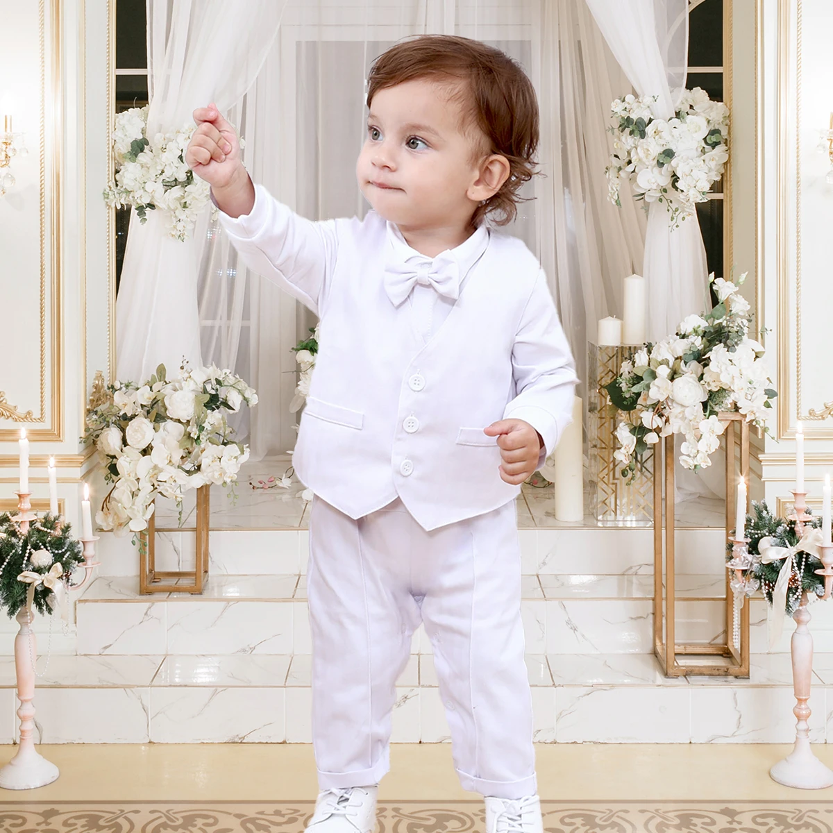 Baby Boy Baptism Suit Christen - đánh giá và giá Baby Boy Suit Set Baptism