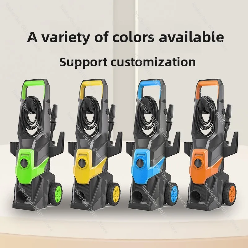 High pressure car washing machine household  portable car washing artifact self-priming dual-purpose automatic cleaning machine