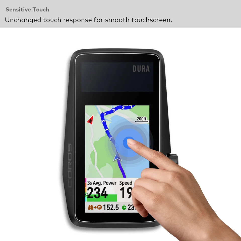 シリコンケース x1、Coros Dura Solar GPS バイクコンピューター用に