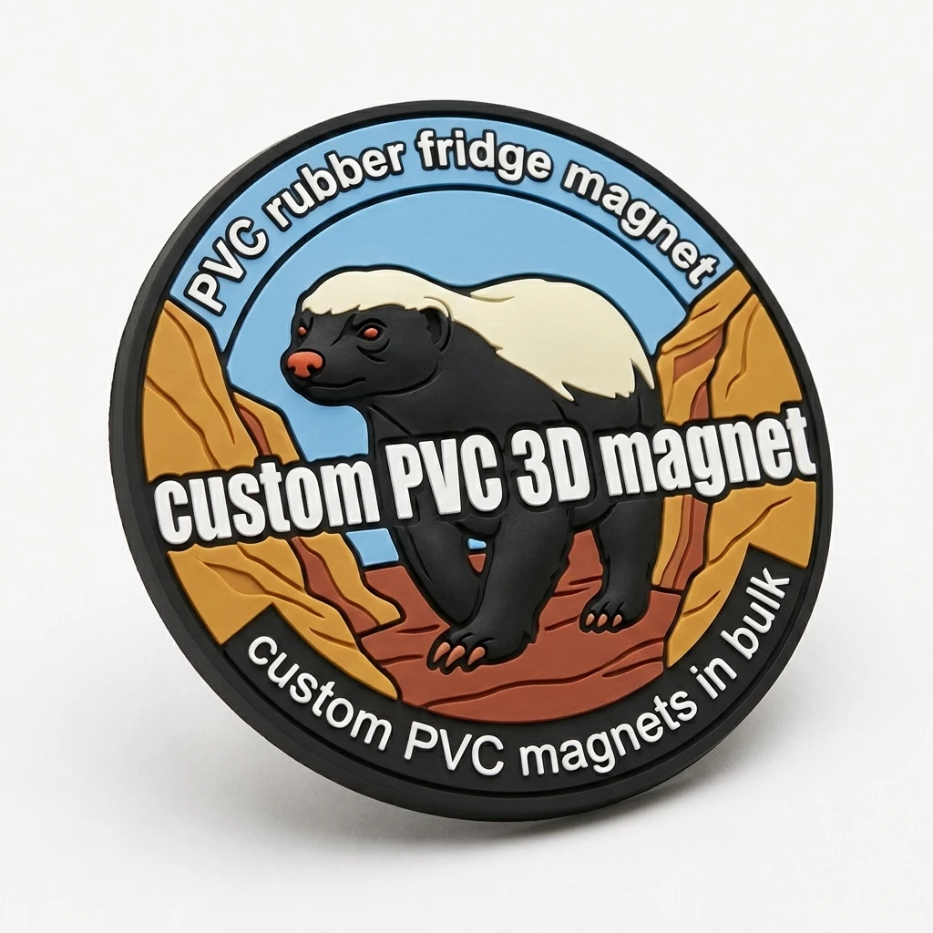 Bulk Custom Soft PVC Fridge Magnet Rubber Refrigerator Magnet Personalized with Your Logo OEM Service Available