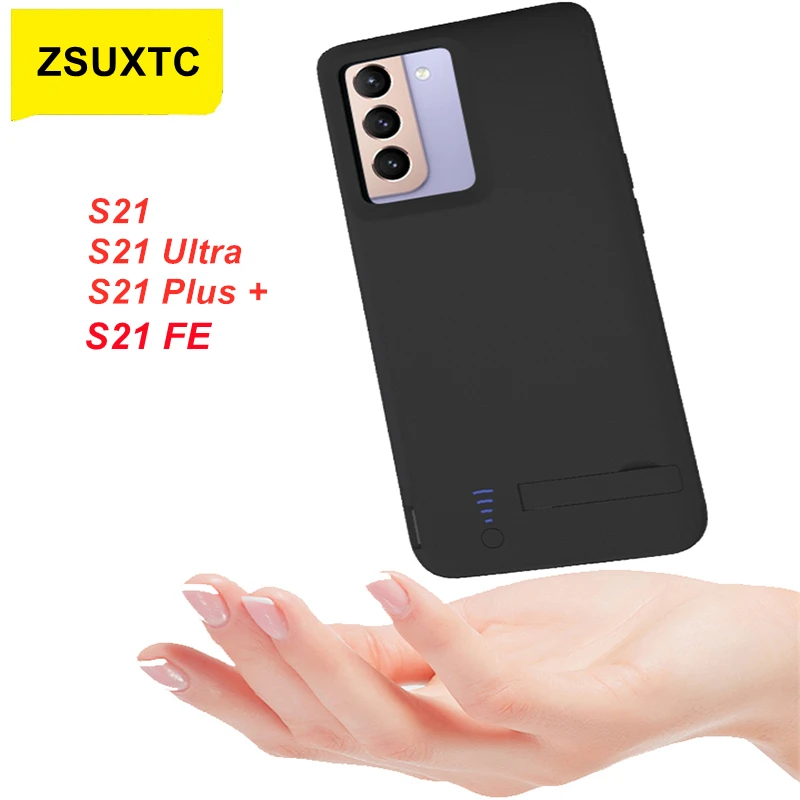 

Чехол-аккумулятор для Samsung Galaxy S21 Ultra S21 FE S21 Plus, 10000 мАч