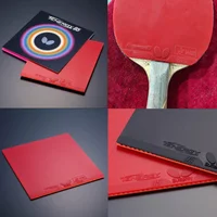 {MAX-111} 1 pieza de goma de tenis de mesa, goma de Ping Pong para ataque rápido, película de raqueta de tenis de mesa, piezas de accesorios de repuesto para raqueta