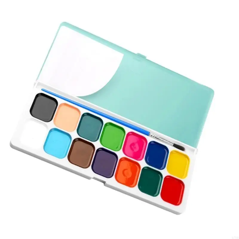 Washable Watercolor Paint and Valentines Day Cards Set For Kid Student Classroom