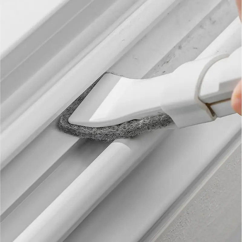 

Щетка для чистки оконной рамы, дверных канавок, ручной очиститель щелей для кухни, ванной комнаты, домашней плитки, щетка для швов, щетка для щелей