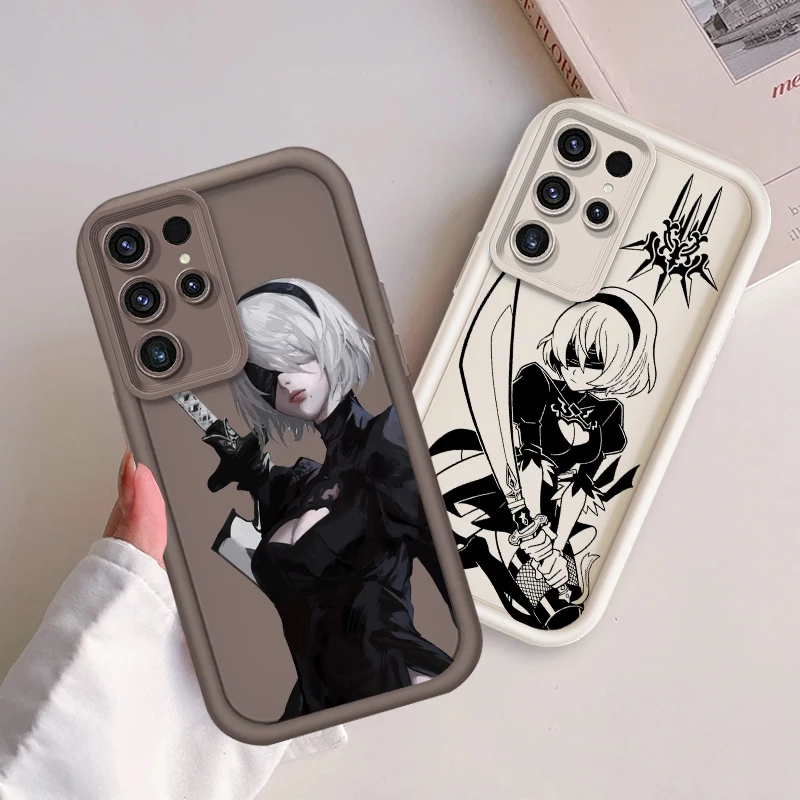 Крутой арт N-гофрированный чехол для телефона Samsung Note 20 S24 S23 S22 S21 S20 Ultra Plus FE A25 A23 A22 A15 A31