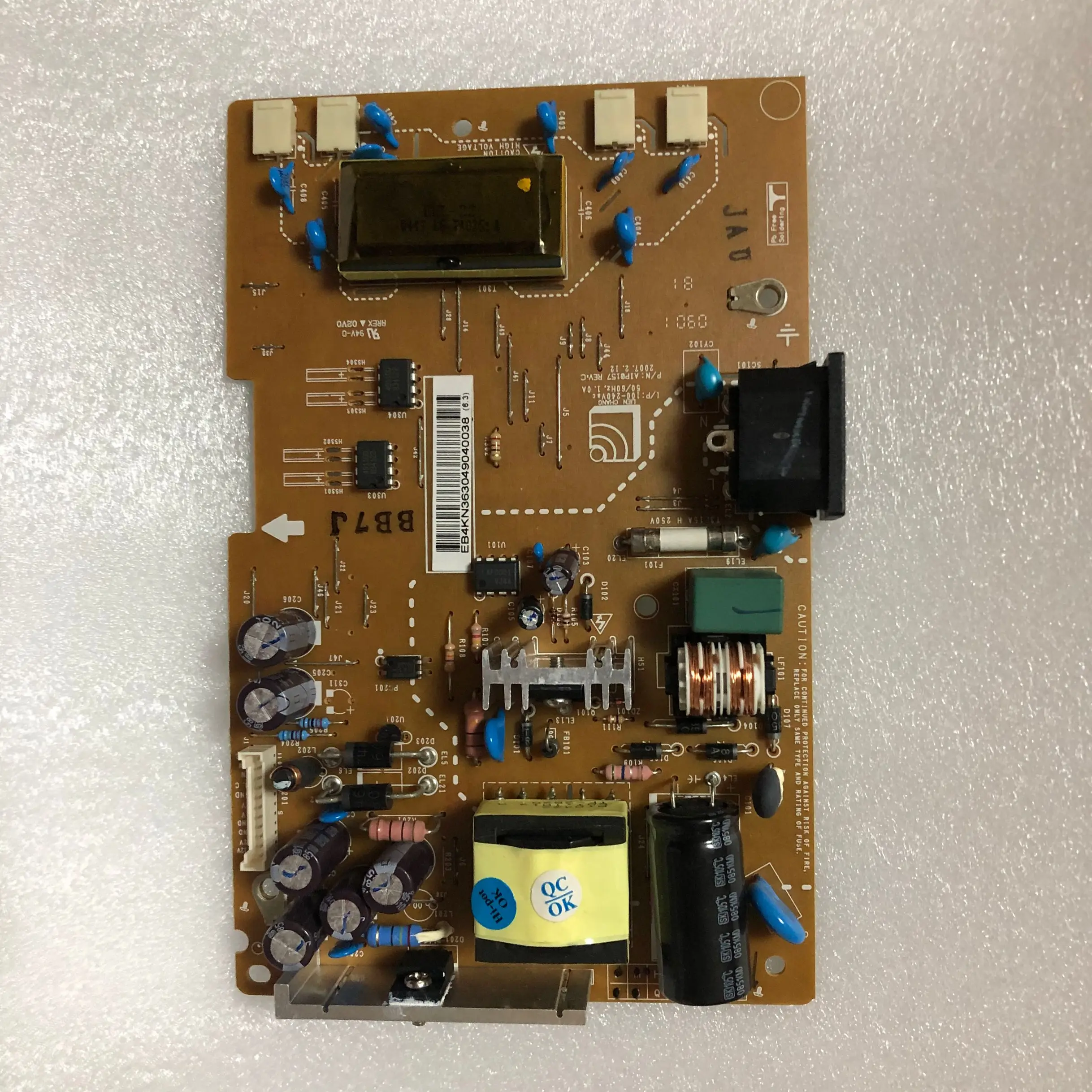 100% 좋은 품질 전원 보드, L1919SS L194WTS L1953H, EAX35159301/7 AIP0157, 로트 당 1 개, 신제품