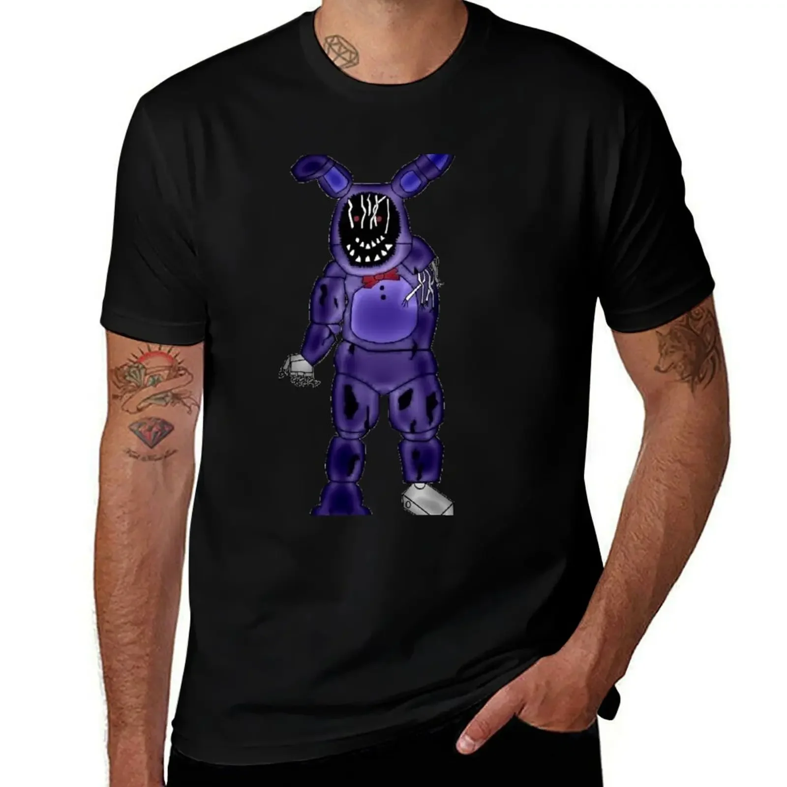 Withered Bonnie T-Shirt anime stuff vintage anime shirt mens graphic t-shirts pack