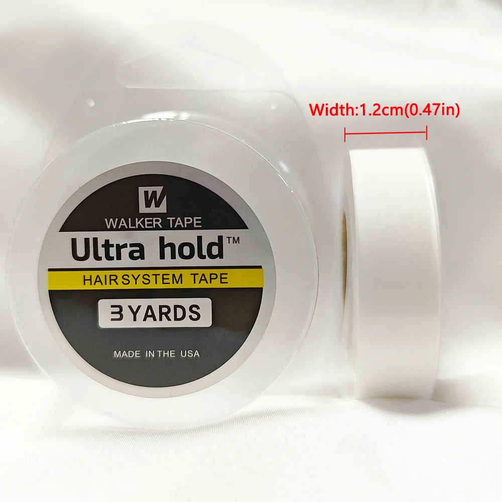 Super Strong Adhesive Wig Tape 1 Piece for Fixing Wigs Various Sizes 0.8cm/1.0cm/1.2cm/2.0cm Wide with Protective Film