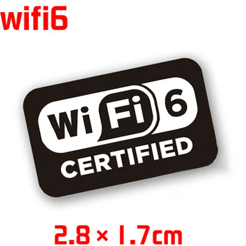 Nieuwe Dolby Surround Sound WIFI6 Hdmi Labels Laptop Stickers Desktop Decor Diy Stickers
