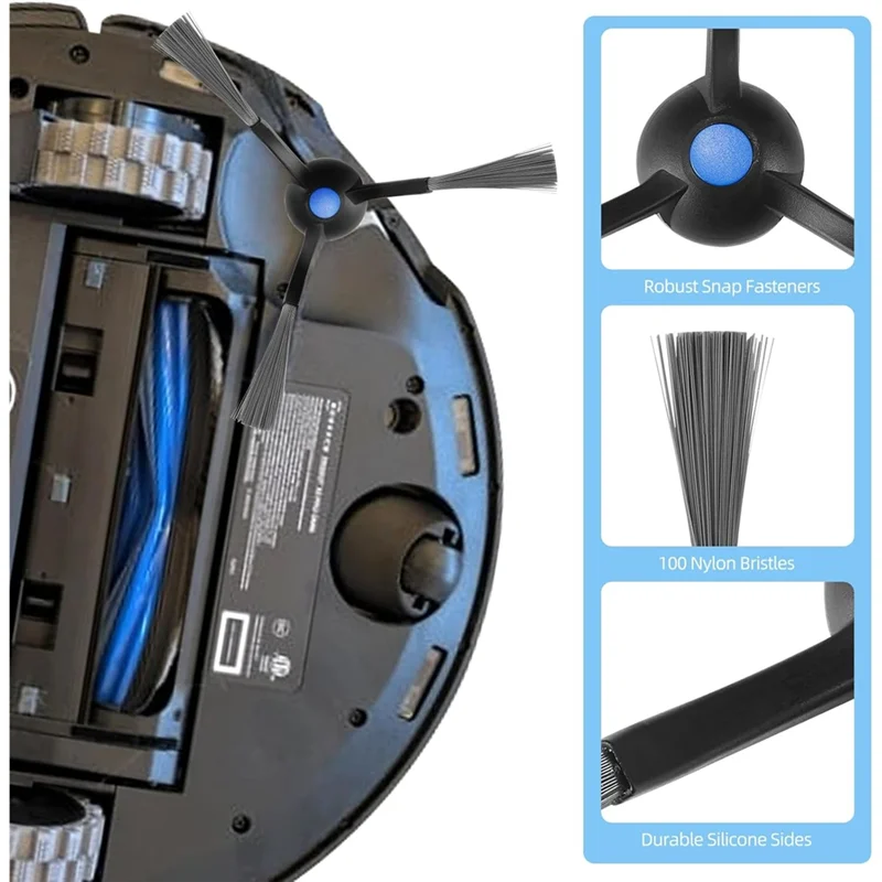 【الأجهزة المنزلية】طقم قطع الغيار (21 حزمة) لملحقات مكنسة الروبوت ECOVACS DEEBOT X8 PRO OMNI/X8 OMNI