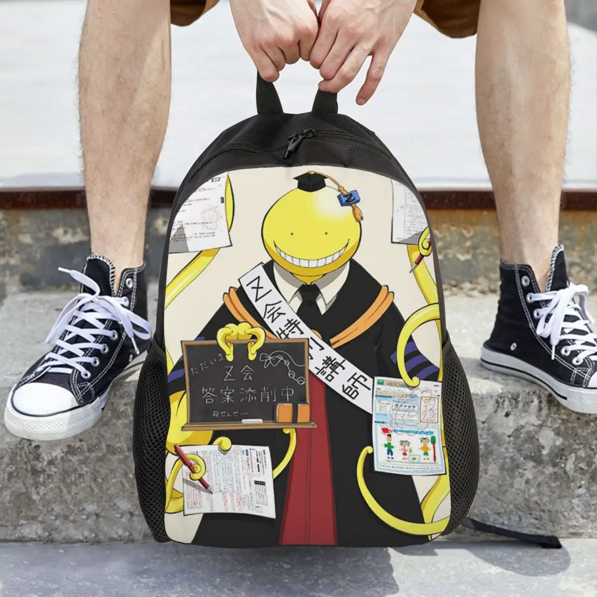 

Рюкзак Assassination Classroom Octopus Koro Sensei, вместительный рюкзак для мальчиков и девочек, школьная сумка, сумки на плечо