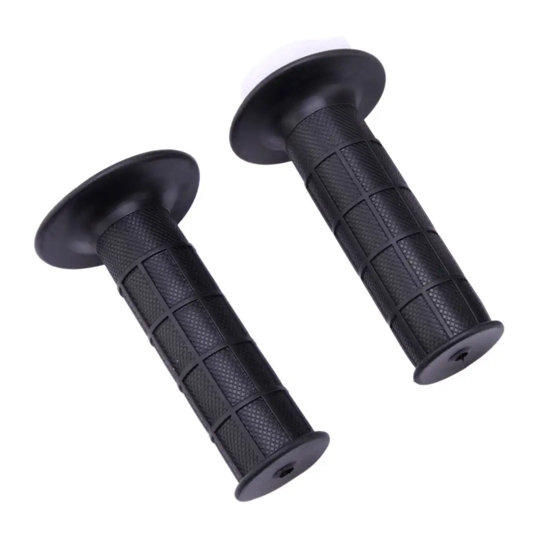 NEW 1 Pair Handlebar Grip Handle With Twist Throttle Cable Fit For Motorized Bicycle Mini Motor Bike