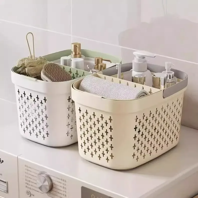 

Корзина для ванной комнаты Batoom: органайзер для влажных и сухих вещей, переносная корзина для белья, органайзер для туалетных принадлежностей для студенческих общежитий