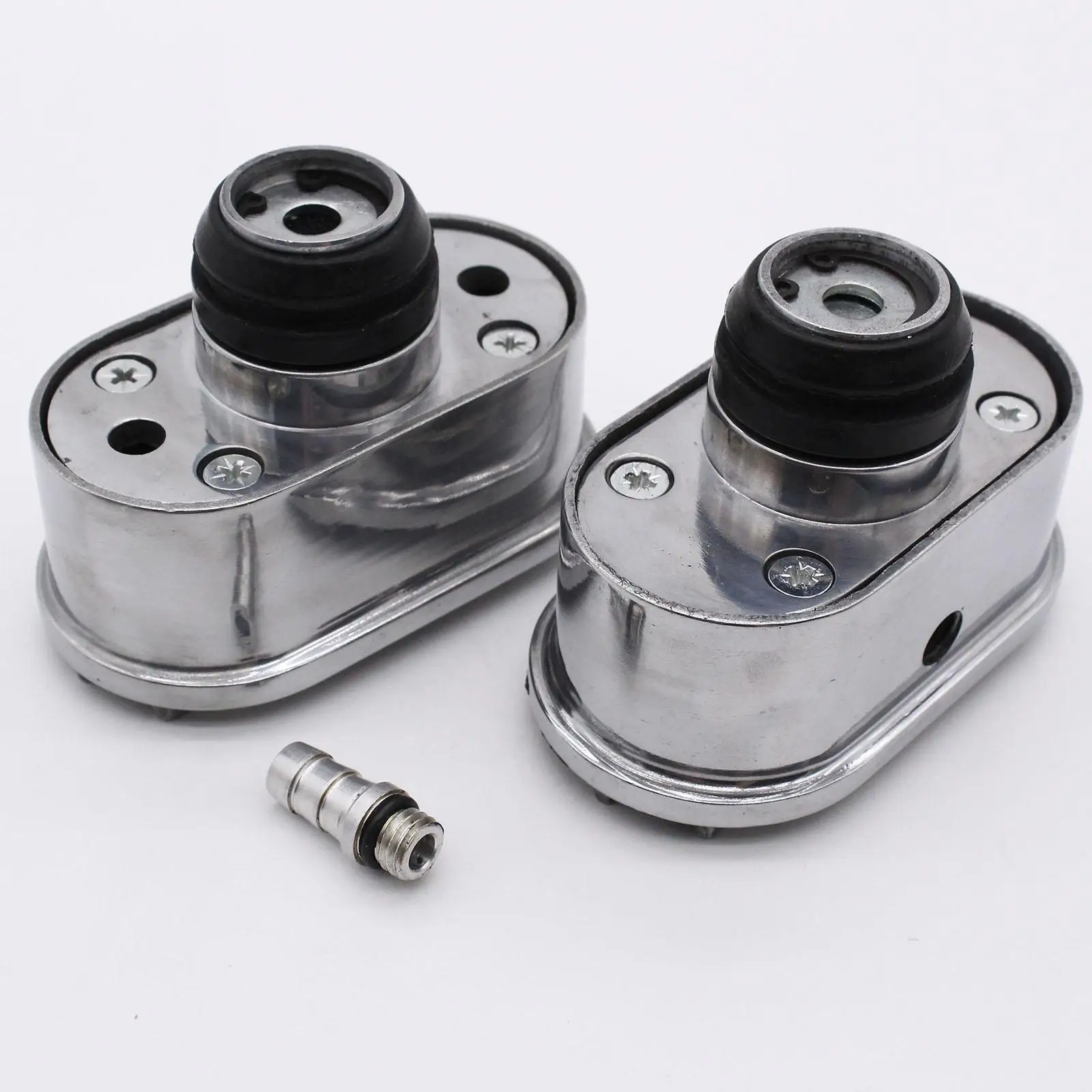 

Metal Valve Cover Breather PCV Kit High Strength Durable Repair Replacement for Chevy Ford Mopar SBC 350