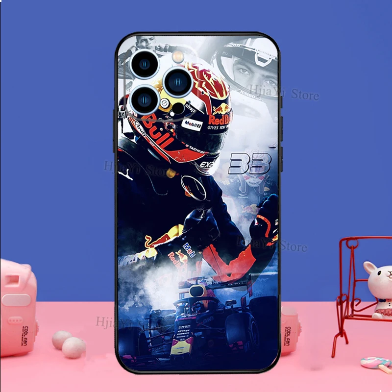 Custodia F1 numero 33 Racer per iPhone 13 11 Pro Max 12 Mini 6 6s Plus XR X XS Max Cover in Silicone per telefono