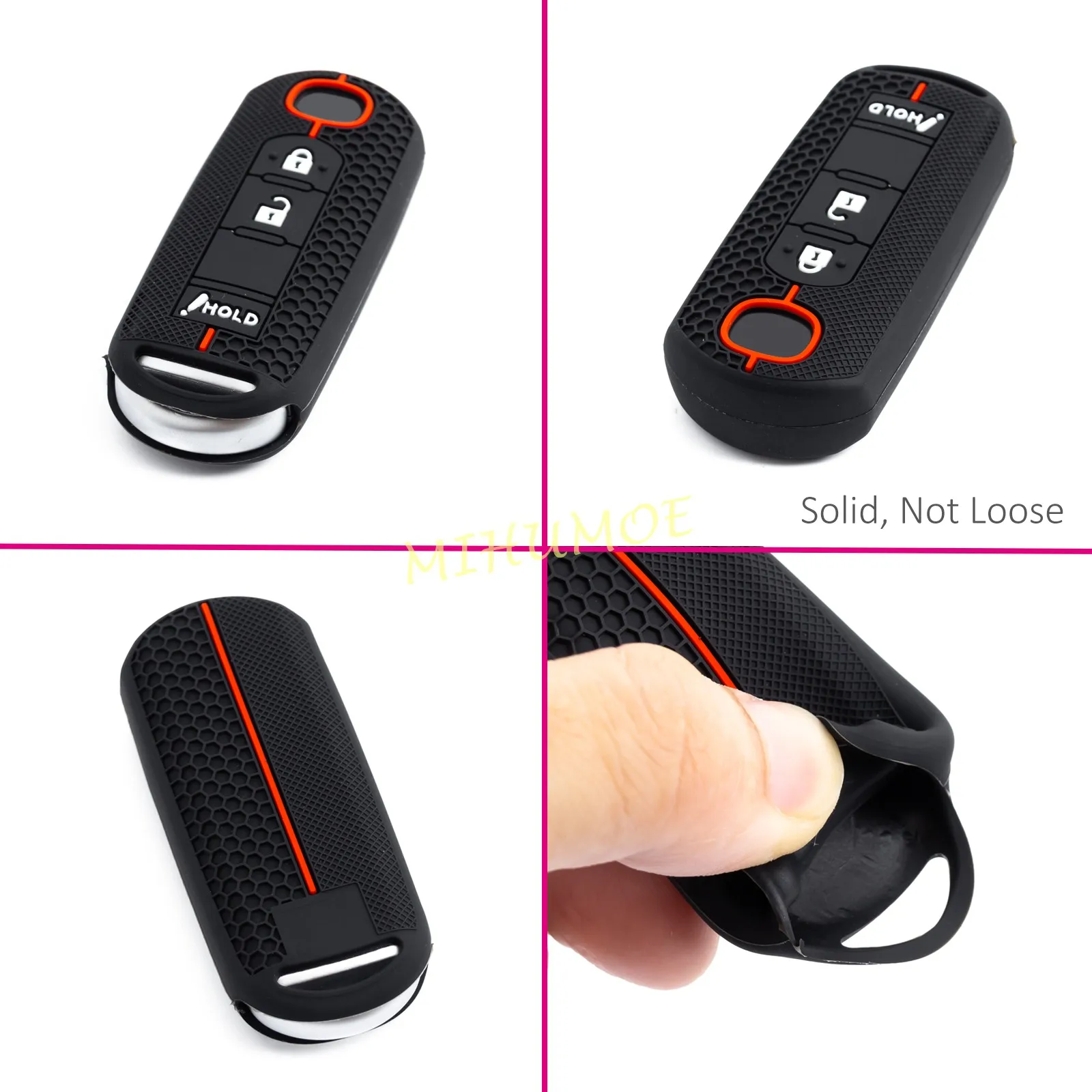 سيليكون مفتاح السيارة فوب سلسلة غطاء ل 2013-2020 مازدا 2 3 سيدان 6 CX-3 CX-5 CX-9 MX-5 DJ DL BM BN GJ DK KE KF TC ND
