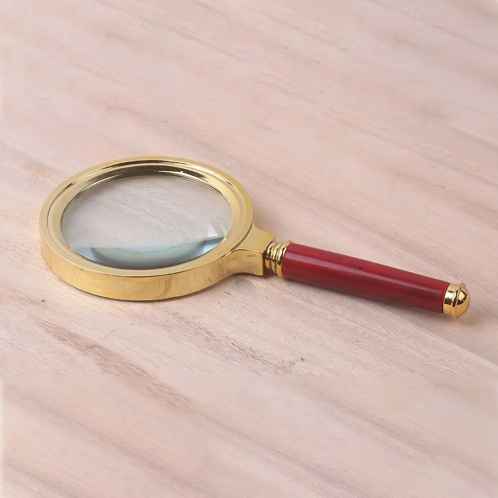 Professional HD 10X Reading Jewelry Magnifiers Magnifying Glass Lens Handheld Microscope