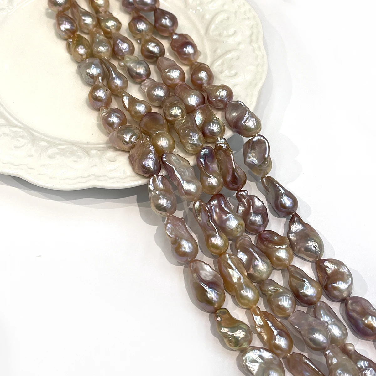 AAAAA Tail Pearl High-Quality Natural Freshwater Pearl for Jewelry Making Supplies Colored Beads for Bracelet Necklace Accessory