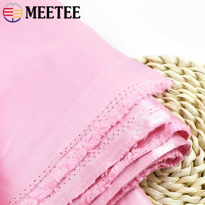 

45/90*145cm Satin Fabrics for Sewing Wedding Dresses Silky Soft Glossy Cloth Party Clothes Decoration Lace Fabric Accessories