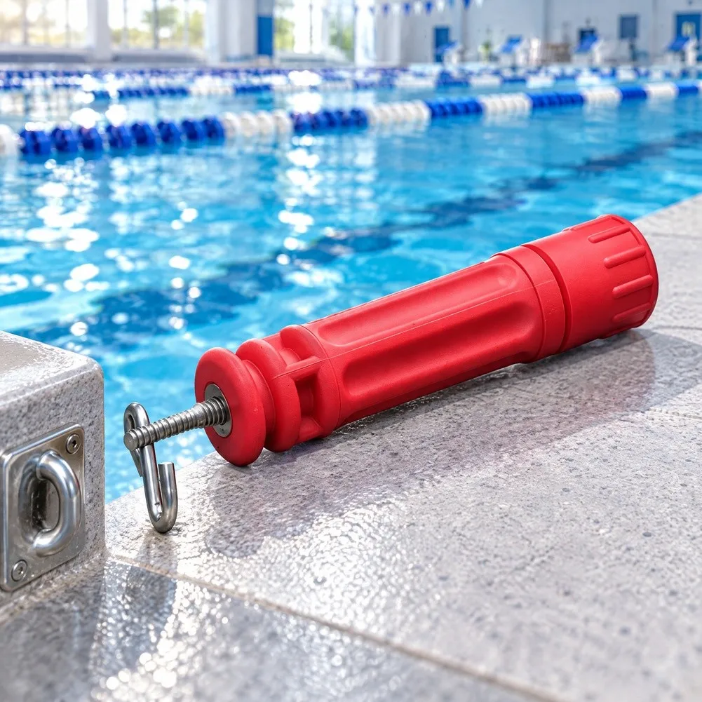 Pool Rail Line Tensioner with Cylindrical Build and Protection Technology for Dependable Use Seasonal Conditions