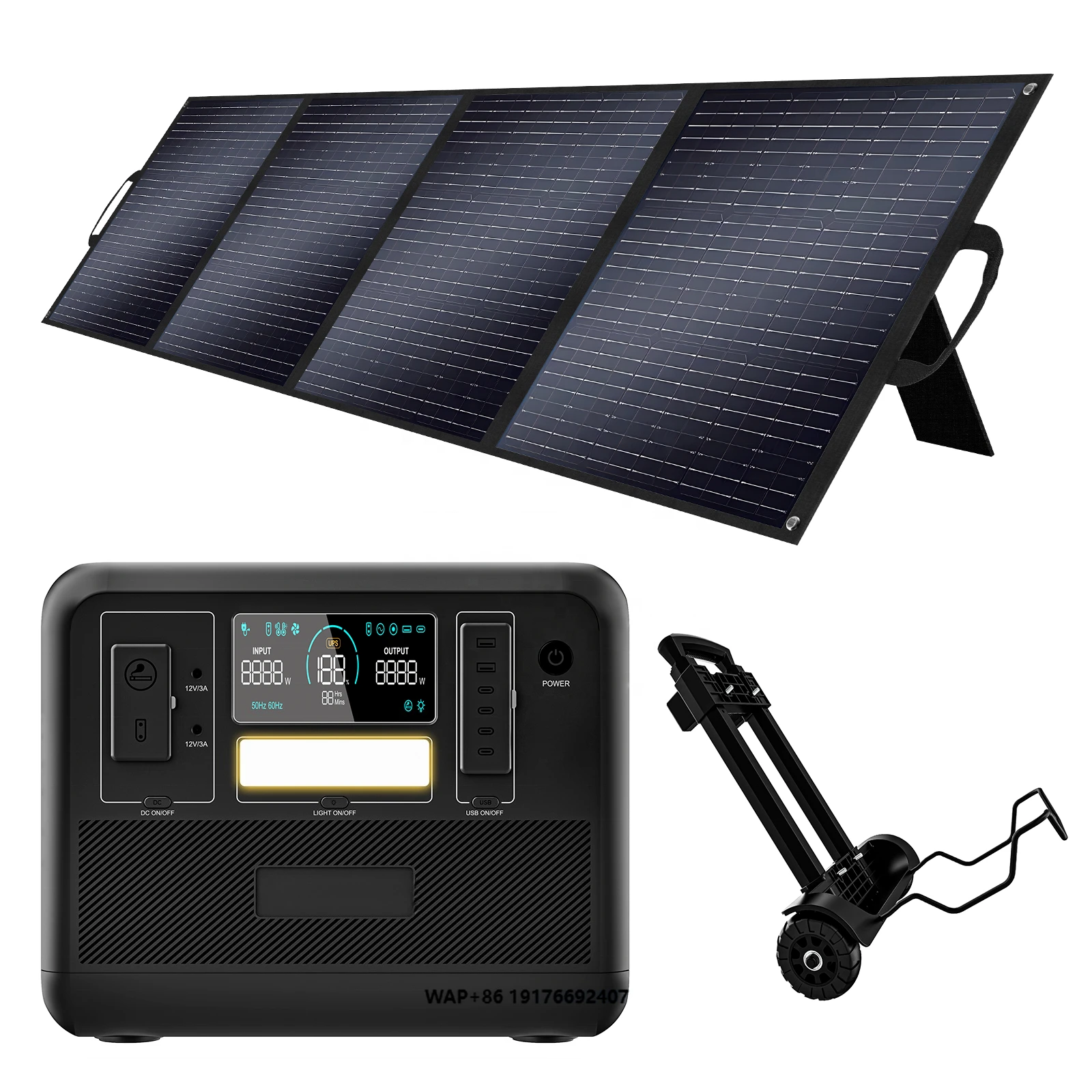 

Lifepo4 Battery Cells Solar Energy System Solar Generators Batteries Lithium Lon Batteries Power Station for Outdoor Camping