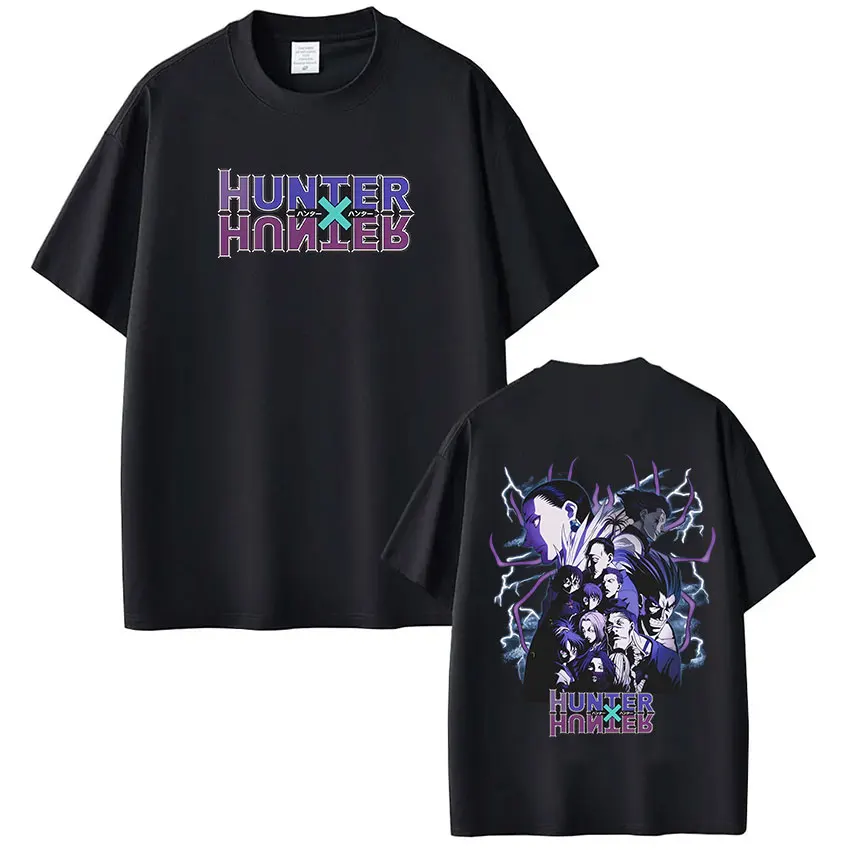 Anime Hunter X Hunter T Hemd Spinne Phantom Troupe Mitglied Manga Kurzarm T-shirt Männer Frauen Baumwolle Beiläufige Lose T-shirts