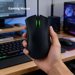 Gaming Wired Mouse 6400DPI Optical Sensor Professional Player Recommended Birthday Graduation Gift