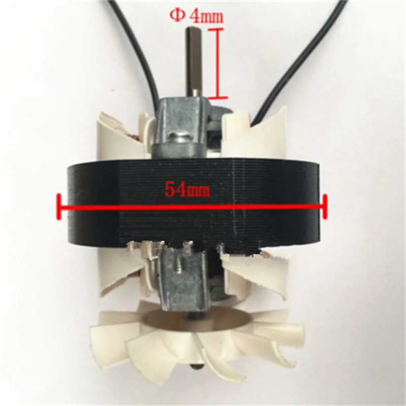 1pc ventilatore riscaldatore riscaldatore motore ventilatore AC ombreggiato palo motore YJ58-16 220V 50Hz E CCW