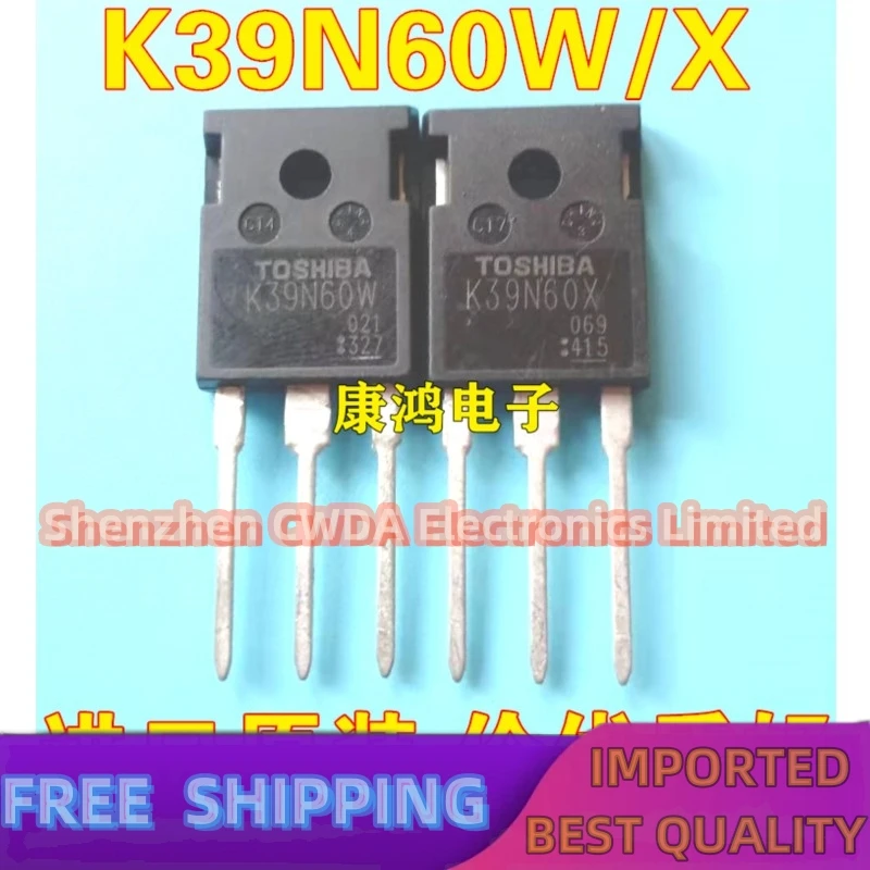 10PCS-20PCS   K39N60W K39N60X TO-247 MOS 39A 600V   In Stock Can Be Purchased