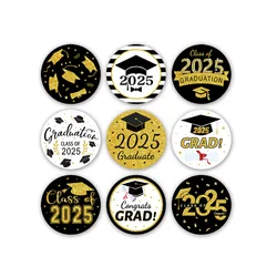 Class of 2026 Graduation Sticker Labels Graduation Gift labels Envelope Sealed Card box Gift Packaging Party Gift decorations