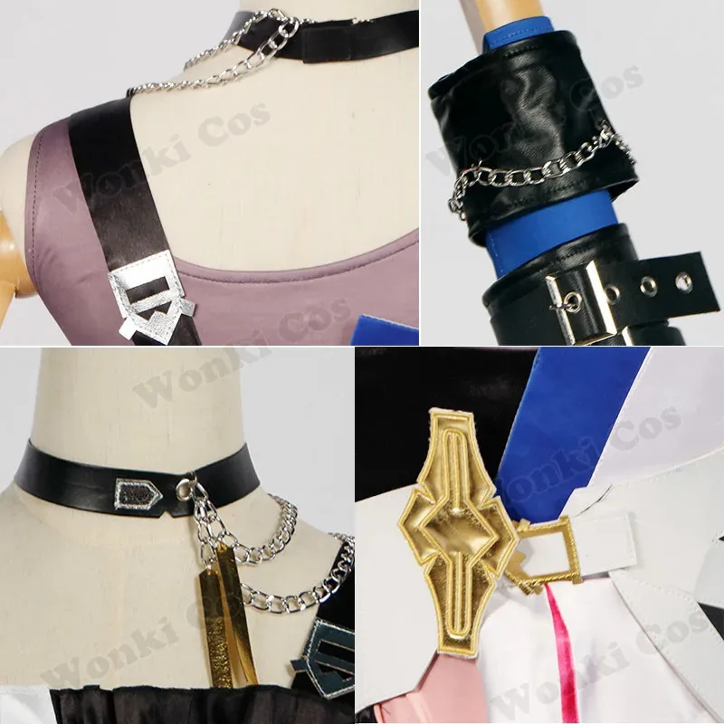 Serval Cosplay Costume Wig  Star Rail Cosplay Women Full Set Outfits for Party Clothes