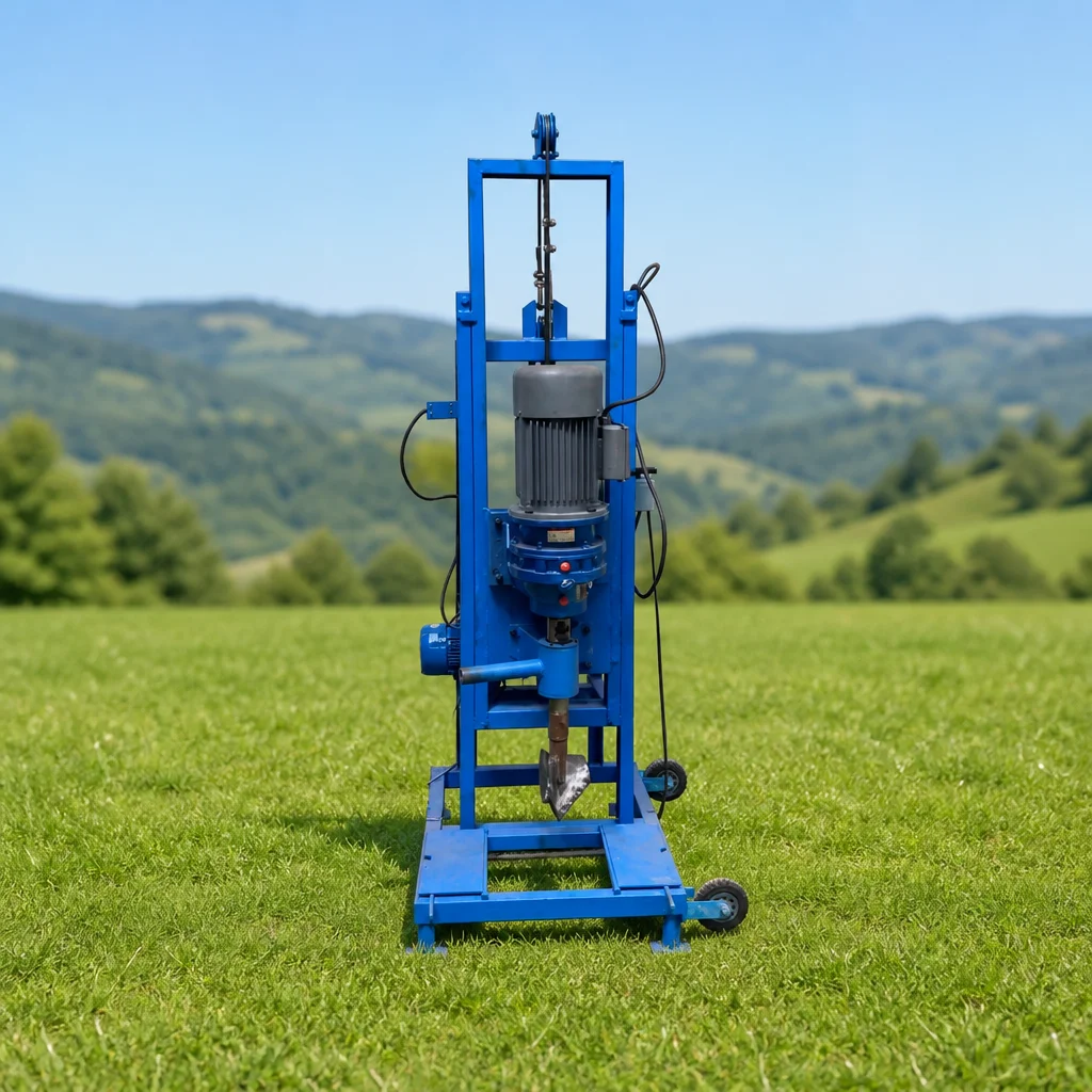 Customized Water Well Drilling Rig 100m Deep Hydraulic Drive Portable Model for Farm Water Supply with High Efficiency