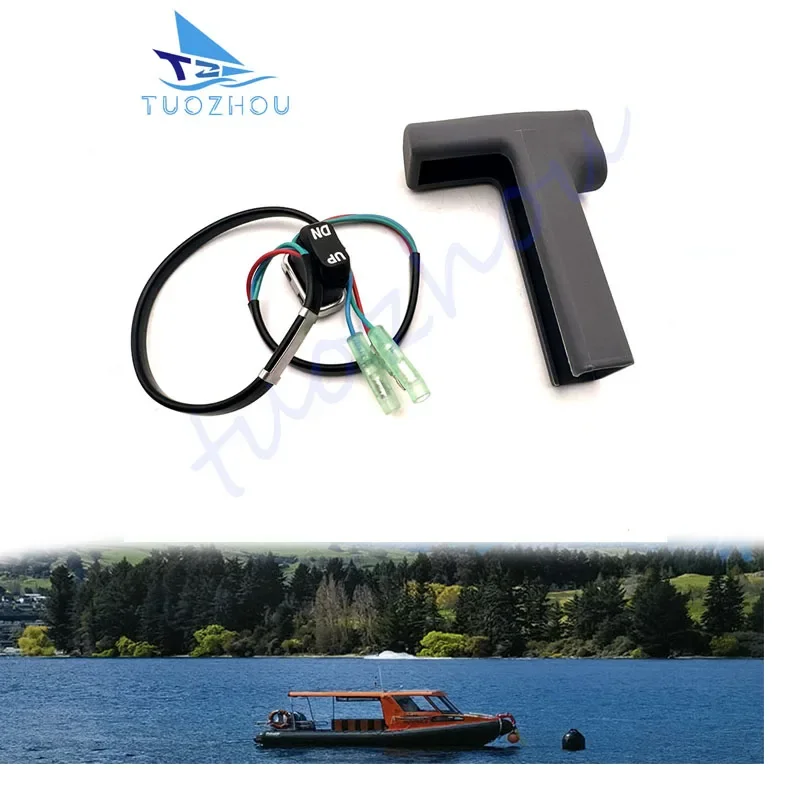 703-82563-02 Trim &Tilt Switch 703-48222 Plastic  Handle Housing for Parsun Yamaha Outboard Motor 703 Series Remote Control Box