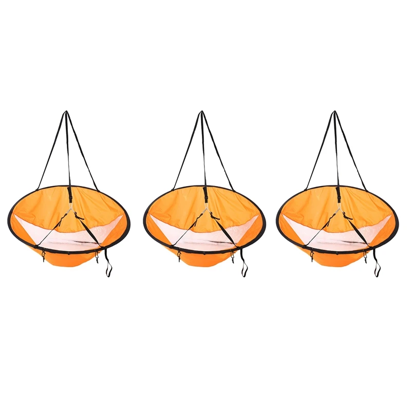 

3X Downwind Wind Sail Kit 42 Inches Kayak Canoe Accessories, Easy Setup & Deploys Quickly, Compact & Portable