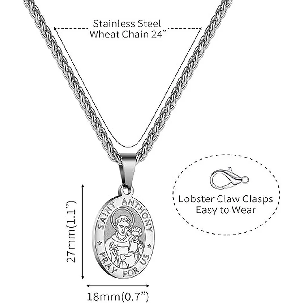 Einfache Herren-Halskette mit quadratischem silberfarbenem Edelstahl-Anhänger, Retro-Schlangenkette, Hip-Hop-Schmuck, Damen-Halskette, Accessoire – Detail 1