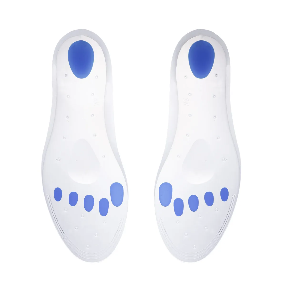 Silicone Insoles for Men Women Cuttable Arch Support Heel Pain Relief Plantar Fasciitis Foot Circulation Breathable