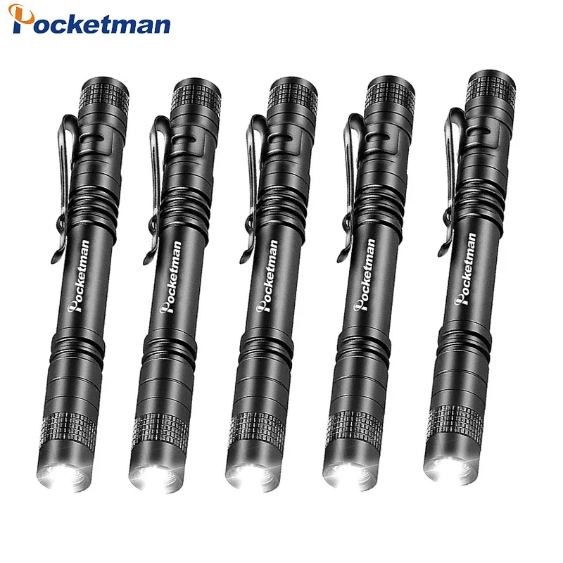 

Portable Aluminium Alloy LED Pen Lights Super Bright Flashlight Mini Torch Pocket-sized Pen Flashlight for Working Dentist