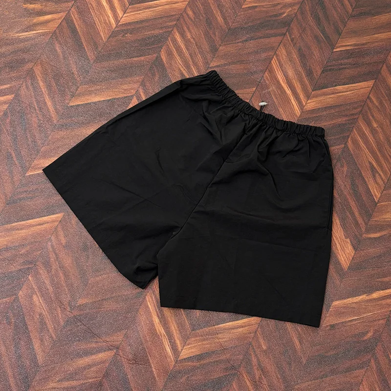High Quality Nylon Waterproof Drawstring e Star Print Kanye West Vultures Shorts Men Women Unisex Casual Fashion Breeches