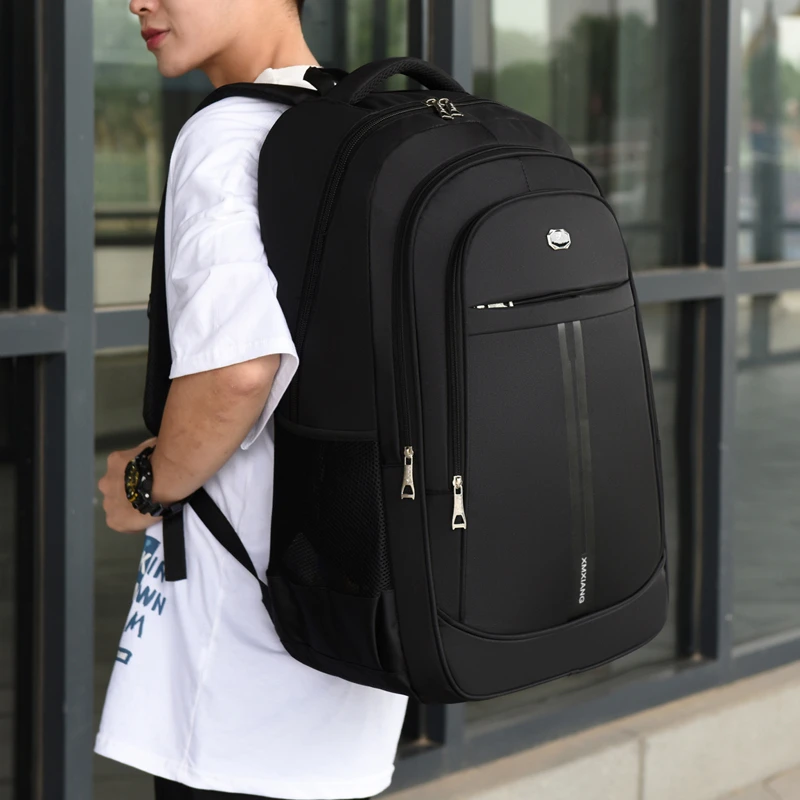 

70L Large Capaci Men's Busin Travel Bapa Casual Outdoor Work Travel Bag High School Junior High School Bookbag